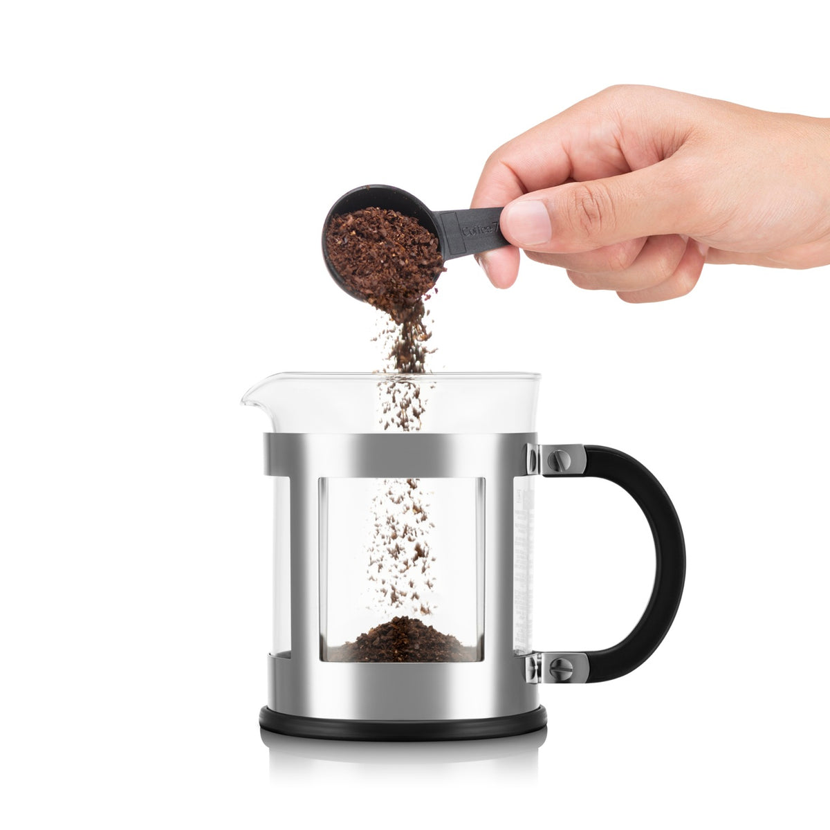 Cafetera Prensa Francesa 500 ml, cromado