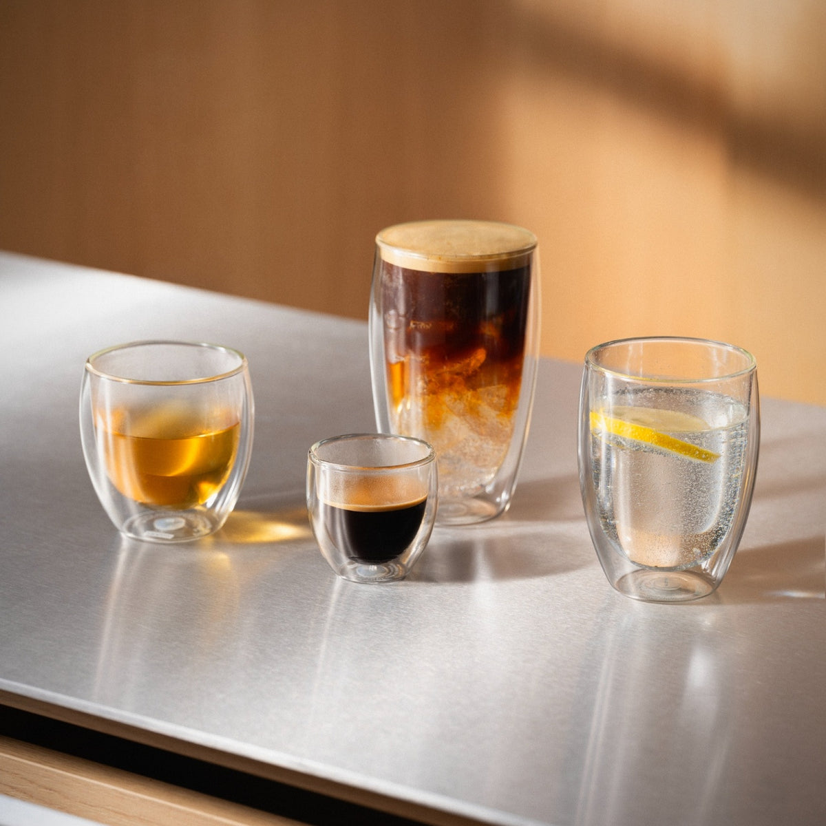 Set de 2 Vasos Térmicos Pavina doble pared 350 ml