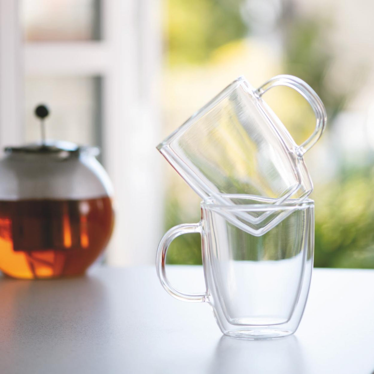 Set 2 Vasos Térmicos Bistro doble pared 450 ml