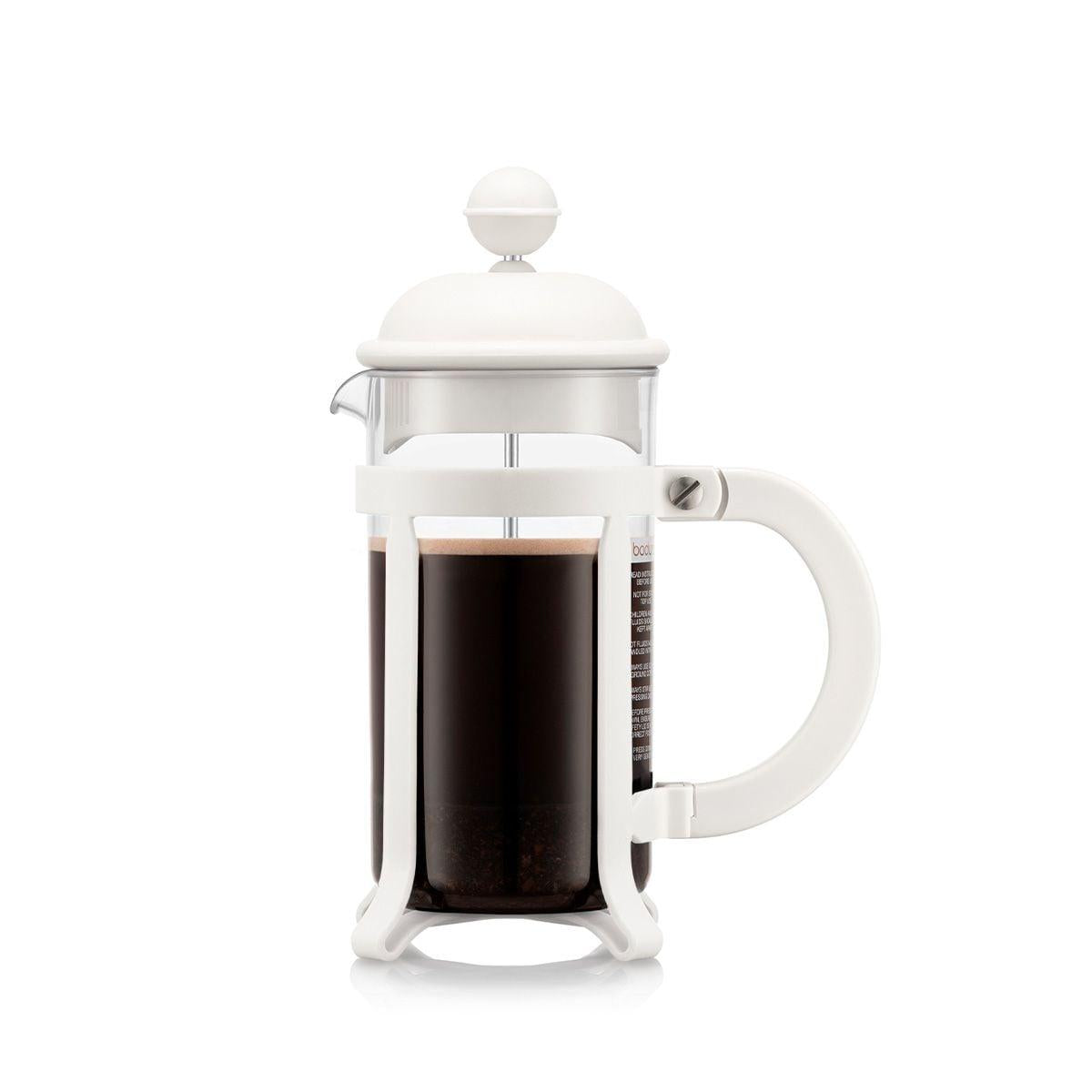 Cafetera Prensa Francesa 350 ml, blanco