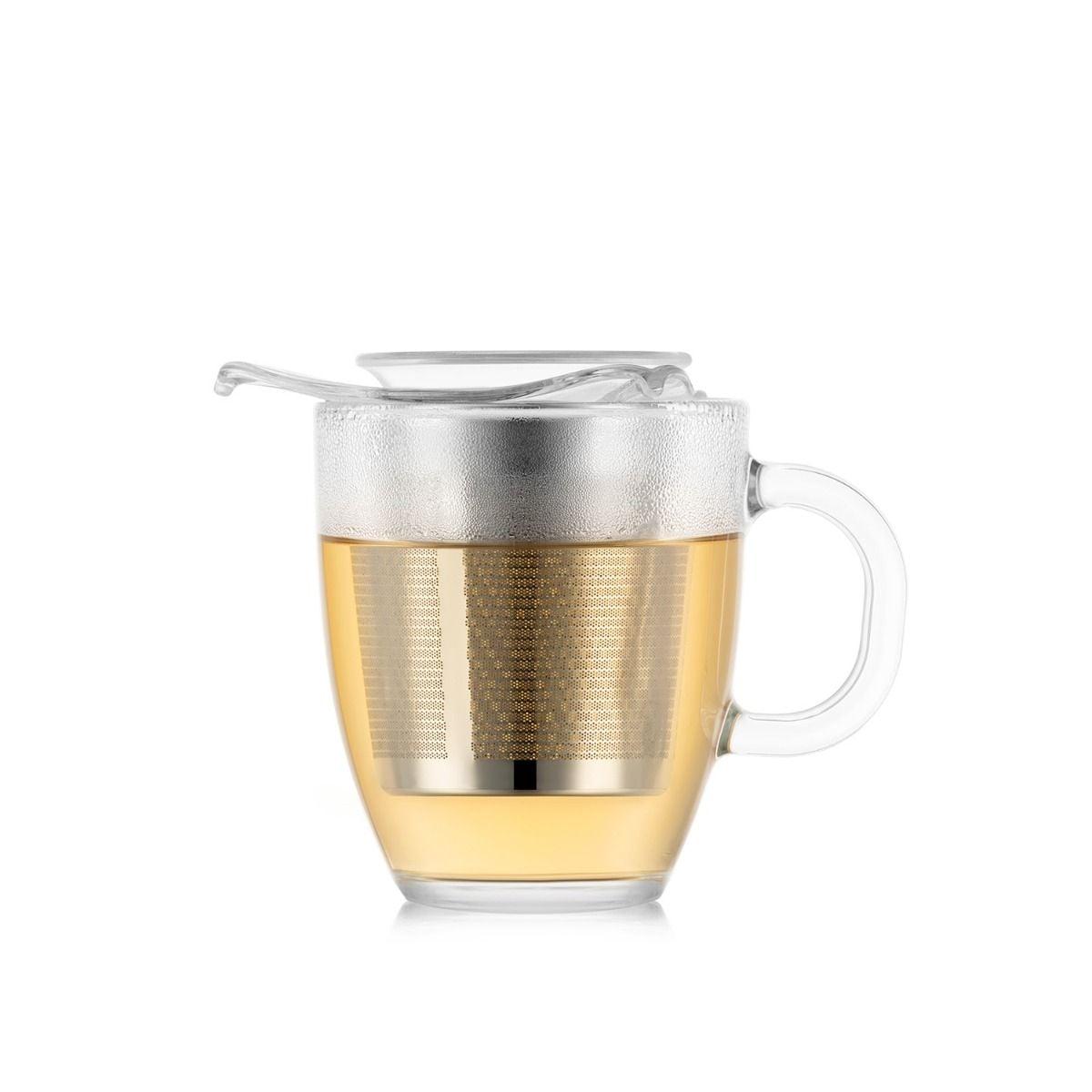 Tetera Individual 350 ml, cromado
