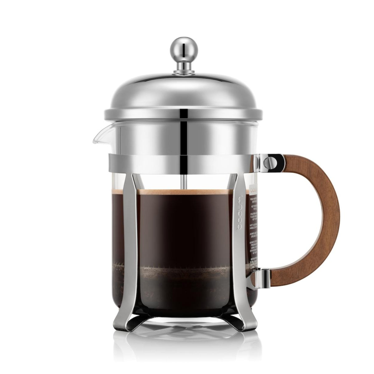 Cafetera Prensa Francesa 500 ml, cromado