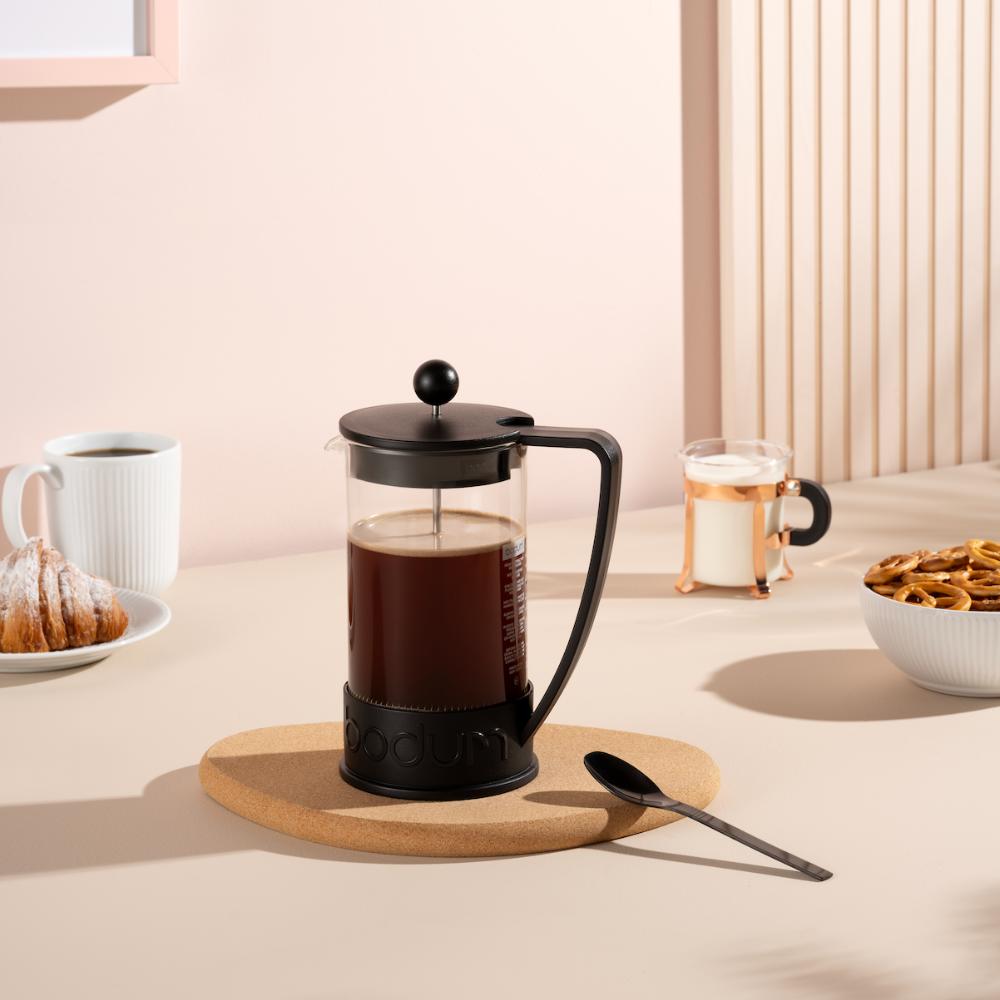 Cafetera Prensa Francesa Brazil 350 ml, negro