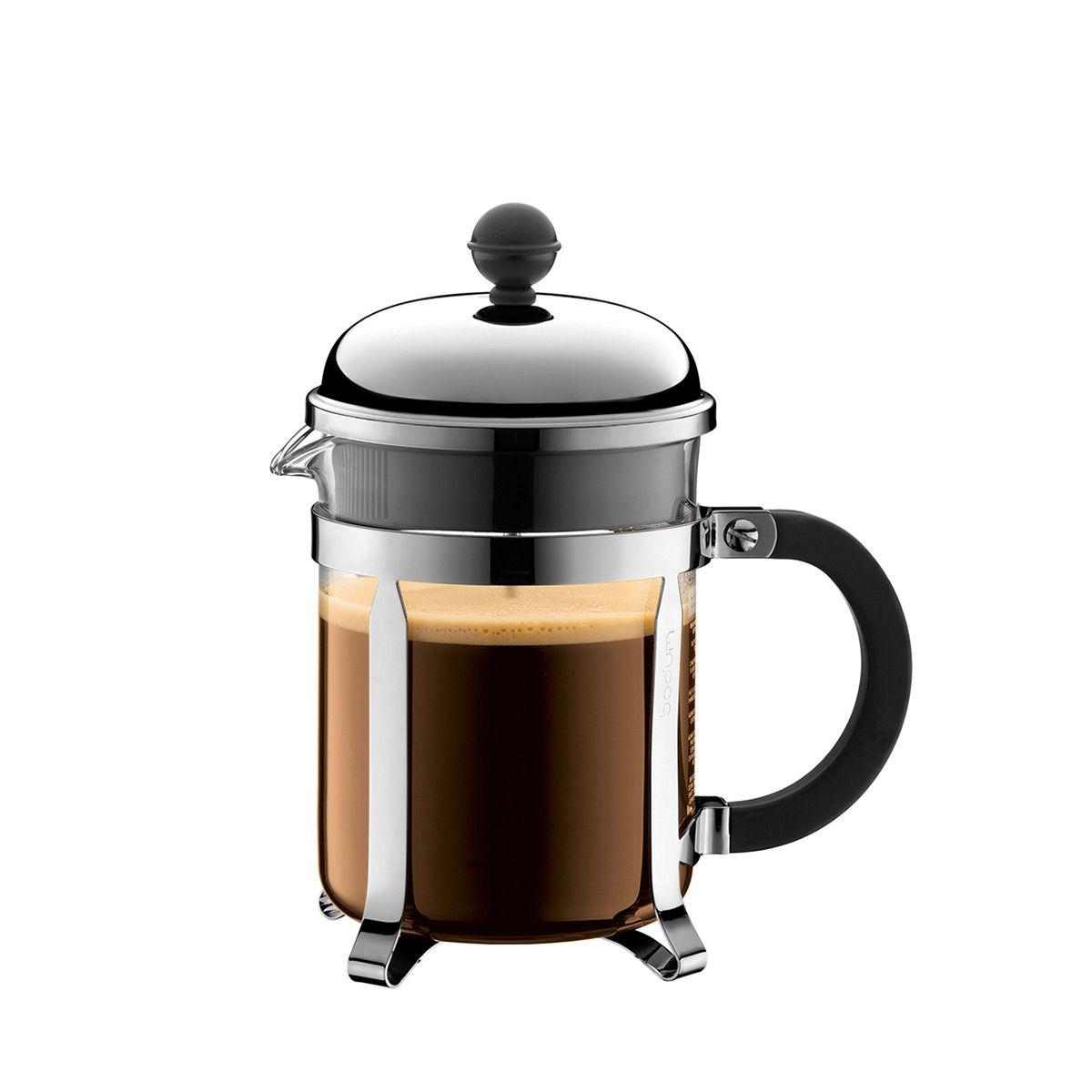 Cafetera Prensa Francesa acero Inox 500 ml, cromado