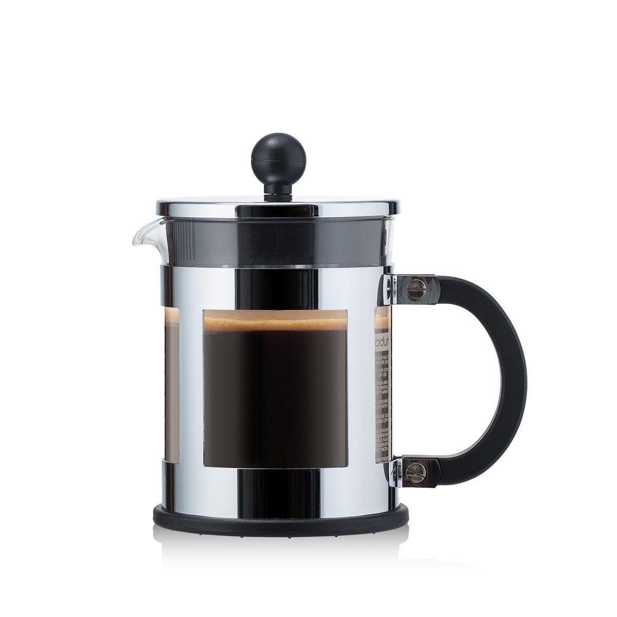 Cafetera Prensa Francesa 500 ml, cromado